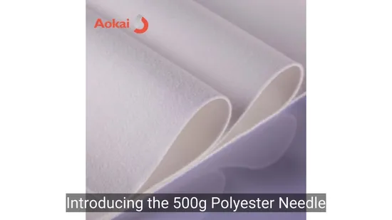  500g Polyester Needle Felt Filter Cloth